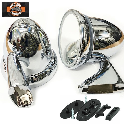 Pair adjustable classic chrome - adjustable,