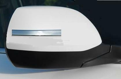 Flexible chrome door mirror - 2x,