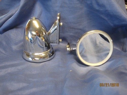 Pair bullet racing mirrors - bullet,