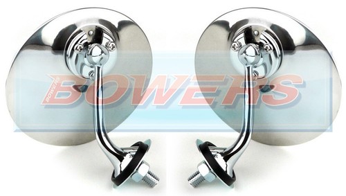 Pair lucas style chrome - pair, of