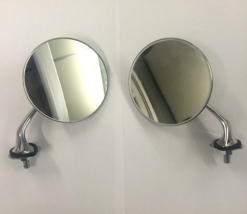 Pair round chrome - pair, of